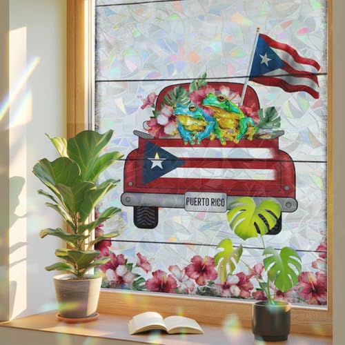 Película para ventana decorativa 17.7x39.3 in miniatura 1