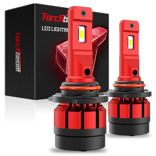Image of Torchbeam 9006 LED Bulb Set, 74000LM 6500K White, 2026 Enhanced Illumination Device (2 Pack)