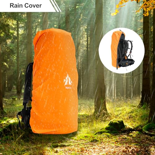 Image of Night Cat Camping Backpacks 90L with Internal Frame Hiking Backpack for Men Women Waterproof Lightweight Breathable Outdoor Mountaineering Traveling
