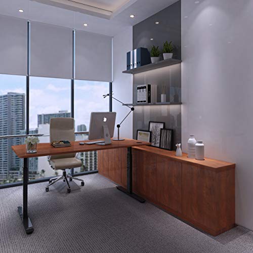 Sunon Laminate Table Top Only Executive Office Desk Top Wood Table Top for Height Adjustable Electric Standing Desk Frame (71x33 Table Top, Cherry) - Thumbnail 6