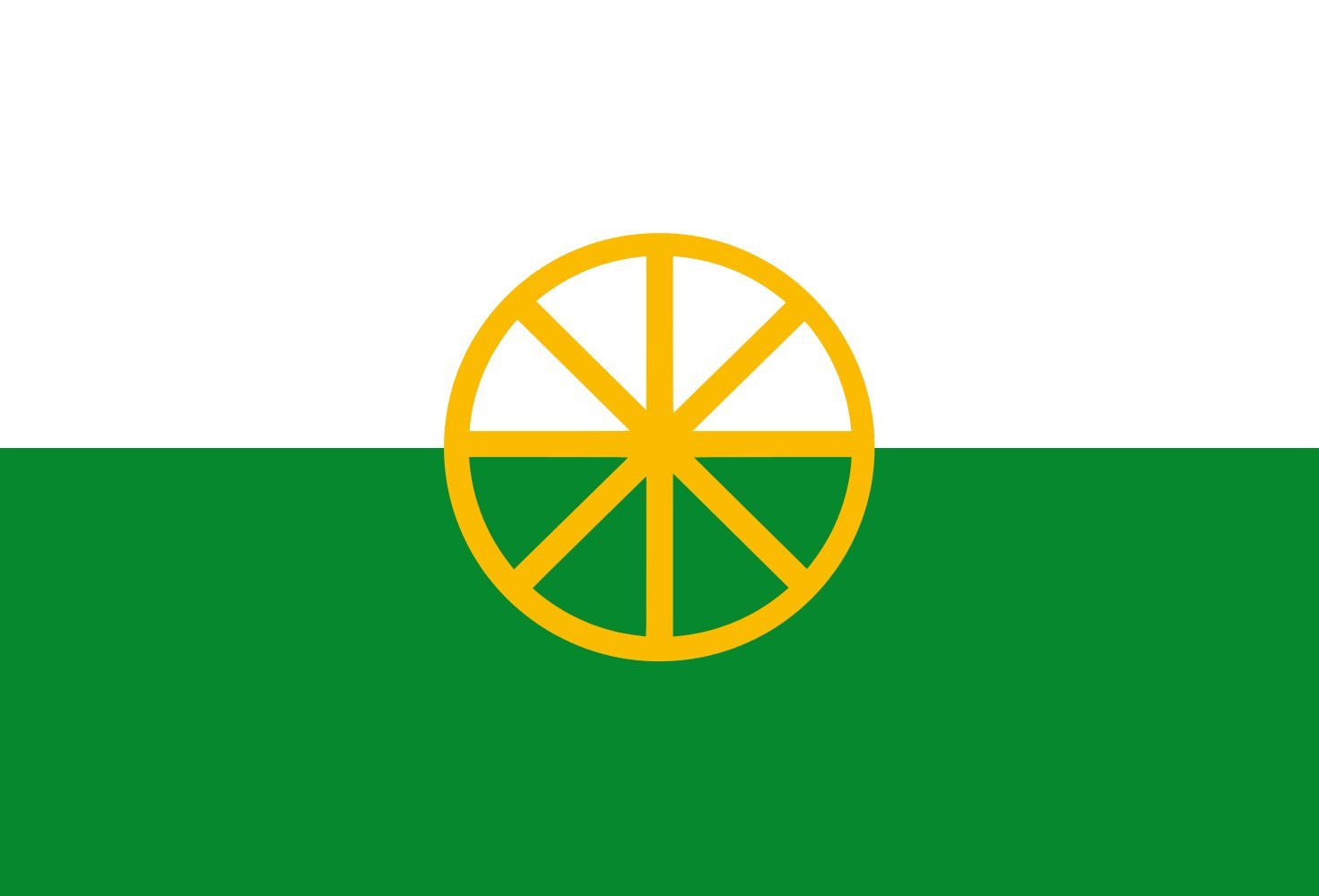 Drapeau Large Warnsveld vlag en tissu renforcé pour cérémonies officielles