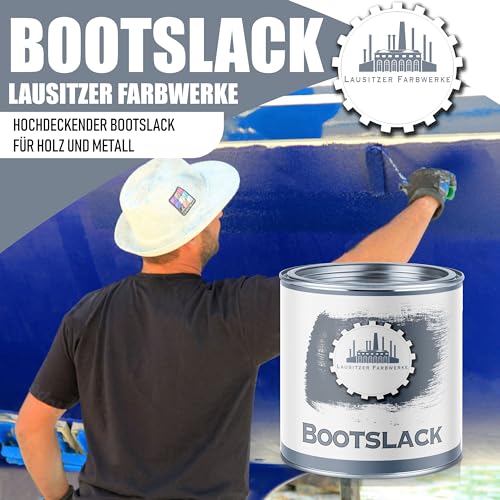 Bootslack Weiß von Lausitzer Farbwerke Traditioneller Yachtlack für Holz und Metall