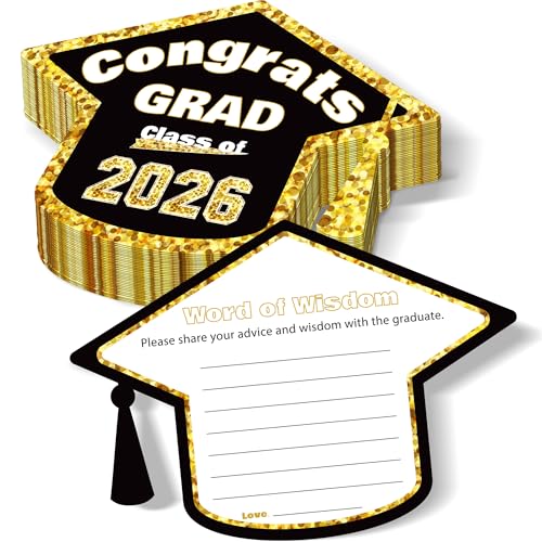 OHOME Graduation Decorations 2026-40 Pack Graduation Cards - Graduation Party Decorations - Graduation Decorations Class of 2026 | Congrats Grad Card for Class of 2026 Decorations Party Supplies