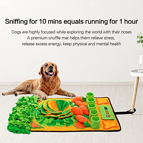 Tapis à renifler pour animaux - Stimulateur d'instinct et de compétences canines