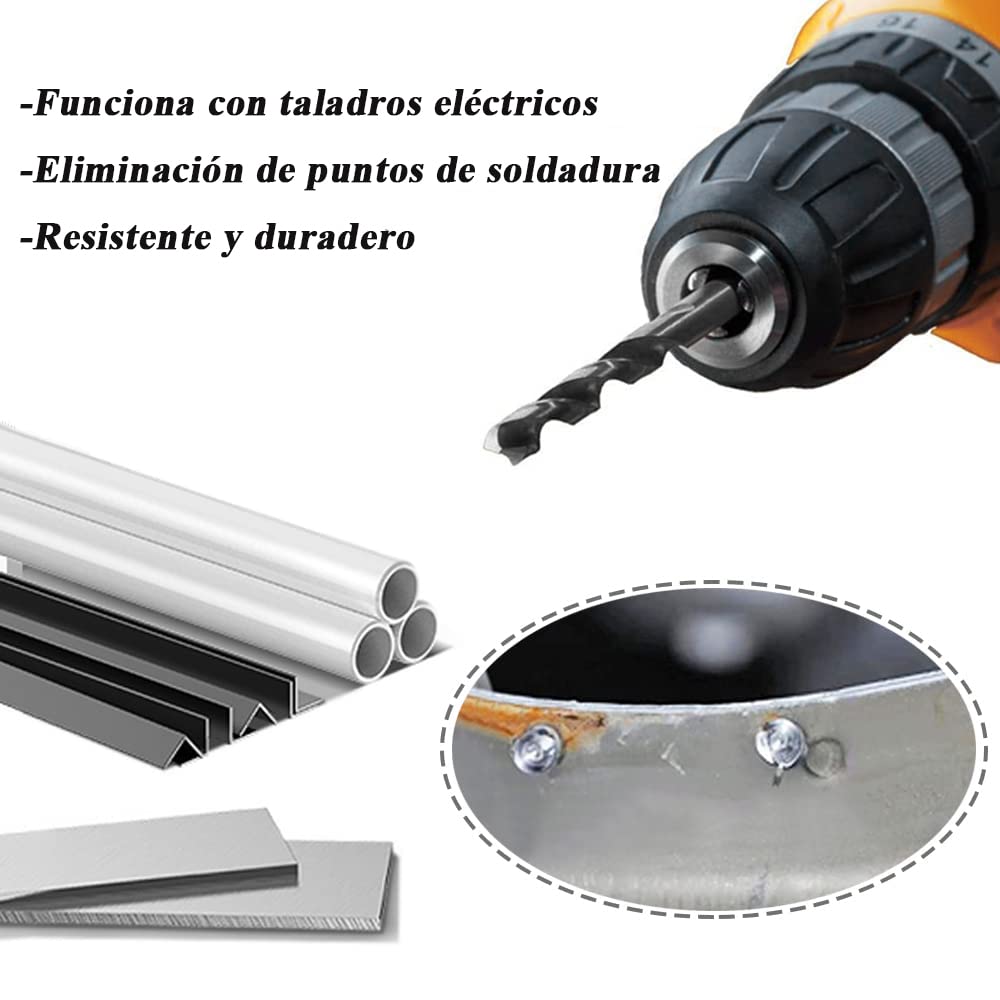 Treki 2pcs Forets à Souder Par Point HSS Foret à Dépointer M6