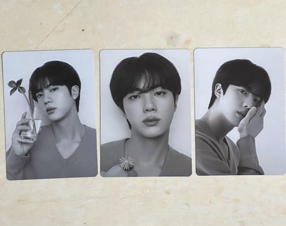 Amazon.co.jp: BTS 韓国ソウルポップアップ MONOCHROME Jin ミニフォト 