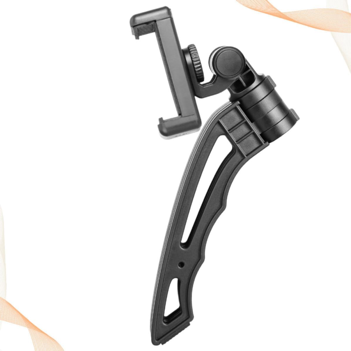Toddmomy Foldable Phone Holder for Live Broadcast with Endurable Abs Material and Stable Phone Support for Desk Use