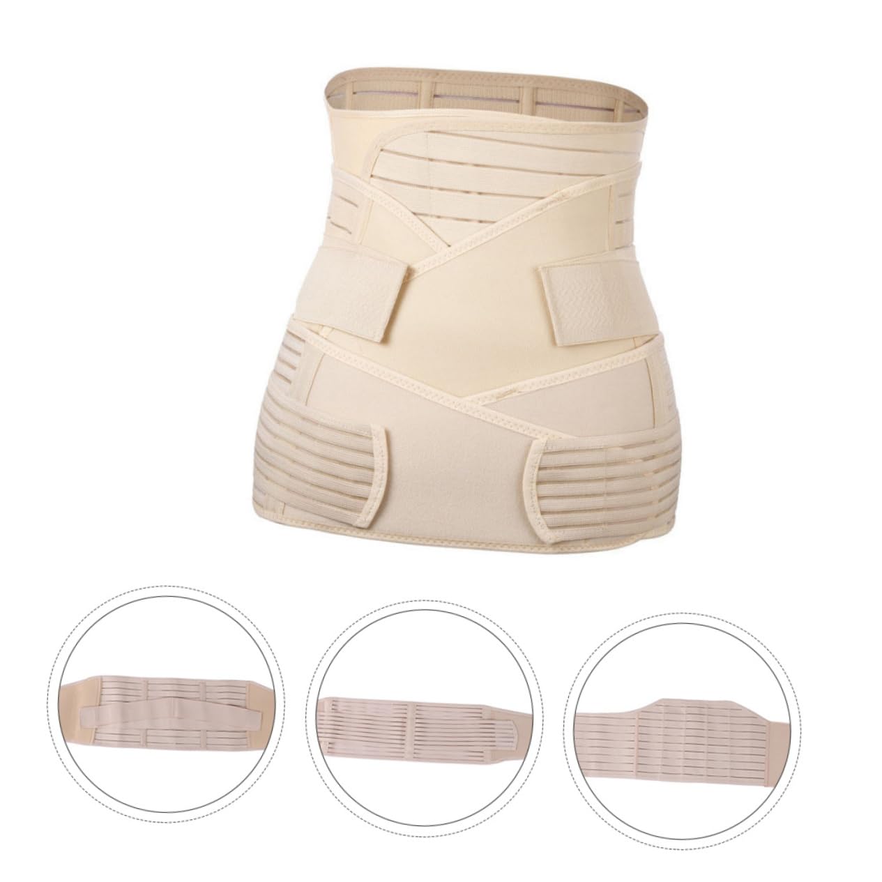 3pcs Postpartum Belly Bands for Recovery Breathable Support Wraps Corrects Posture Lightweight Fit for Comfort and Support
