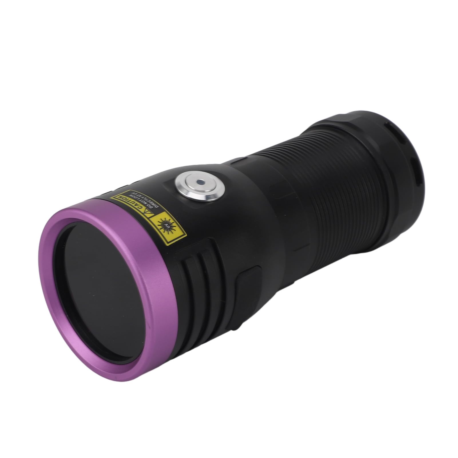 365 nm Luz negra Linterna UV LED Detector de antorcha portátil de mano para orina de perro Manchas de mascotas Curado de resina Aleación de aluminio 142 mm 5,6 pulgadas