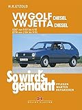 golf 2 diesel  VW Golf II Diesel von 9/83 bis 6/92, Jetta Diesel von 2/84 bis 9/91: So wird\'s gemacht - Band 45 (Print on demand)