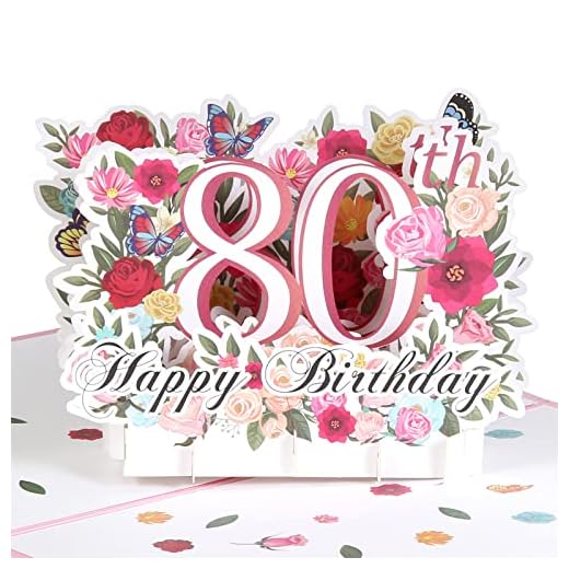 Brilliant 80th Birthday Cards to Buy or Print at Home for Free - Shop Now!