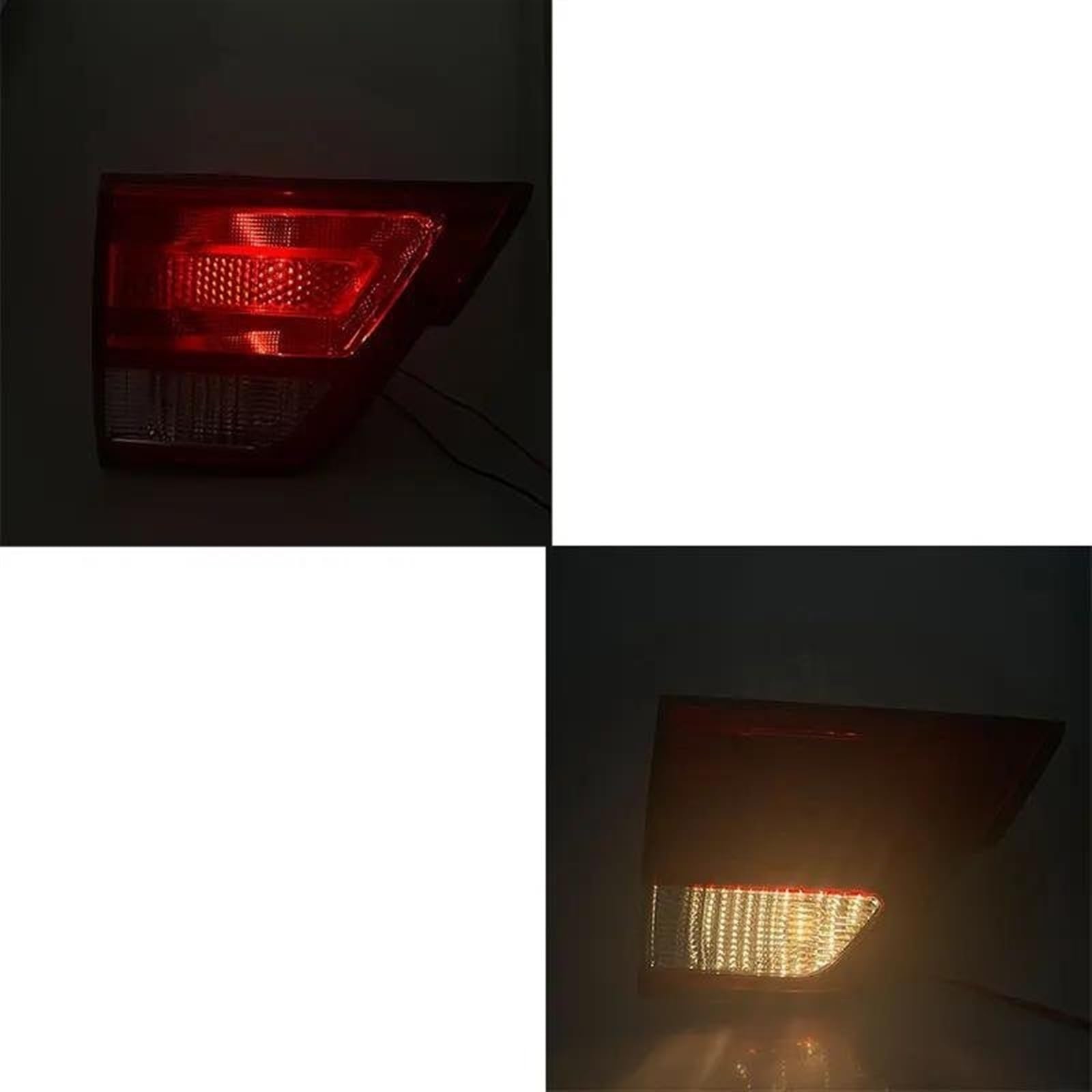 Tylne światło do Jeep Grand Cherokee 2011-2013, tylne światło wewnętrzne, światło hamowania, światła przeciwmgielne 57010274AF 57010275AF (lewy i prawy)