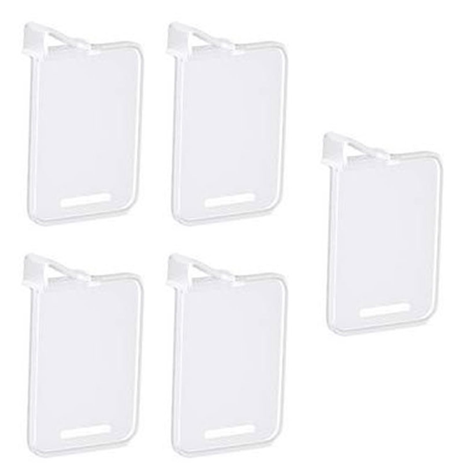 ZWWAAZHF 5Pcs Trading Card Box Baffle Clip Portable Card Box Divider Spacer Storage Partition Board Enduring Trading Baffle Clip