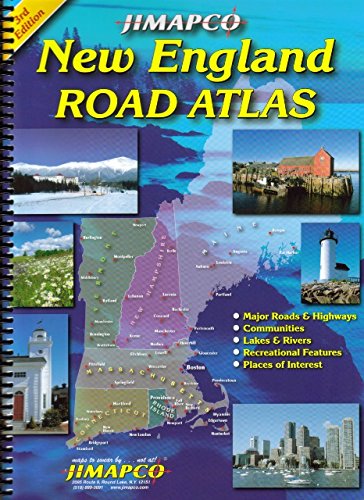 New England Road Atlas: JIMAPCO, Inc.: 9781569145937: Amazon.com: Books