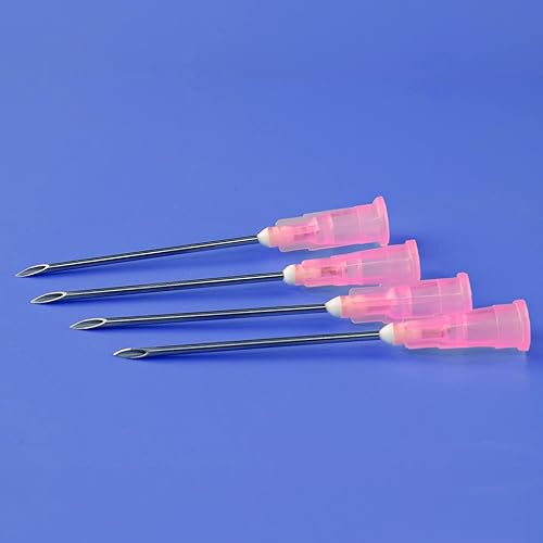 Miniatura 7 de Paquete de 100 accesorios desechables Luer Lock de calibre 18 de 1.5 pulgadas, envueltos individualmente