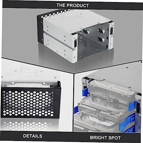 Uonlytech jaula de disco duro para HDD 3.5 pulgadas miniatura 3