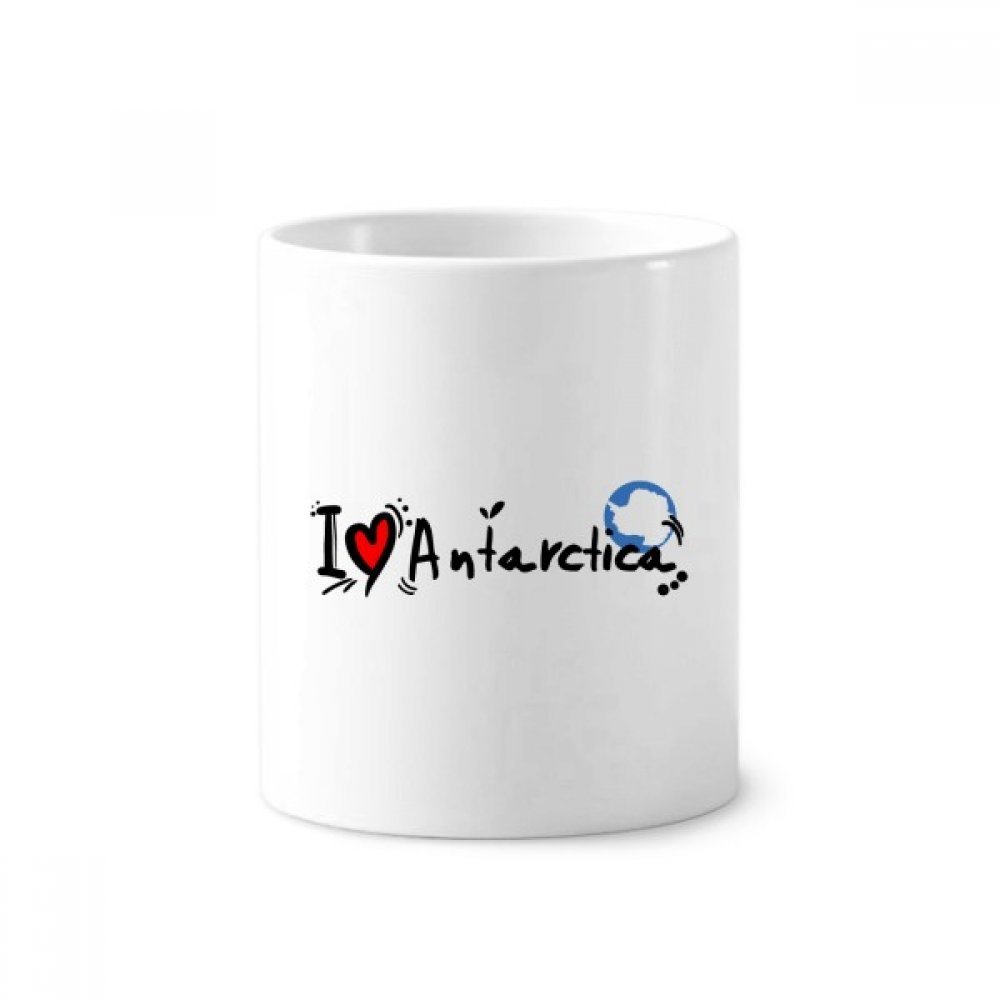 Pot à stylo céramique Antarctique déco bureau et rangement maison - 3