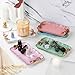 IBWell Resin Aesthetic Room Décor Pink Jewelry Tray Cute Home Decor Aesthetic Trays for Decor Girly Room Décor