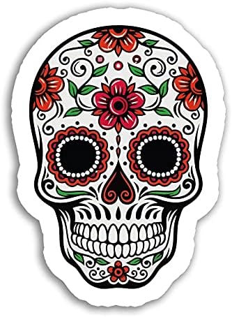 Sugar Skull Sticker Mexican Stickers ! Super beauty product restock quality top! Waterbottle Flower New color