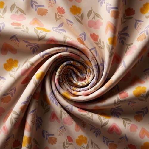 Image of BSB HOME Cotton Dohar for Single Bed, Lightweight AC Dohar Blanket, Soft Breathable Fabric, All-Season Comfort, Easy Care - 58 x 88 Inches (147 x 224 cm) (Blush Petal Multicolor)