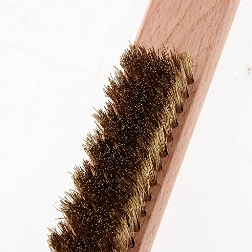 NC Escova de Fio de Latão Escova de Fio de aço Perfeita para Limpeza Suave - Seis linhas