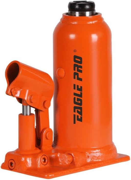 Eagle Pro EBJ-08 Hydraulic Bottle Jack, 6.18" Length x 7.8" Height x 3.86" Width