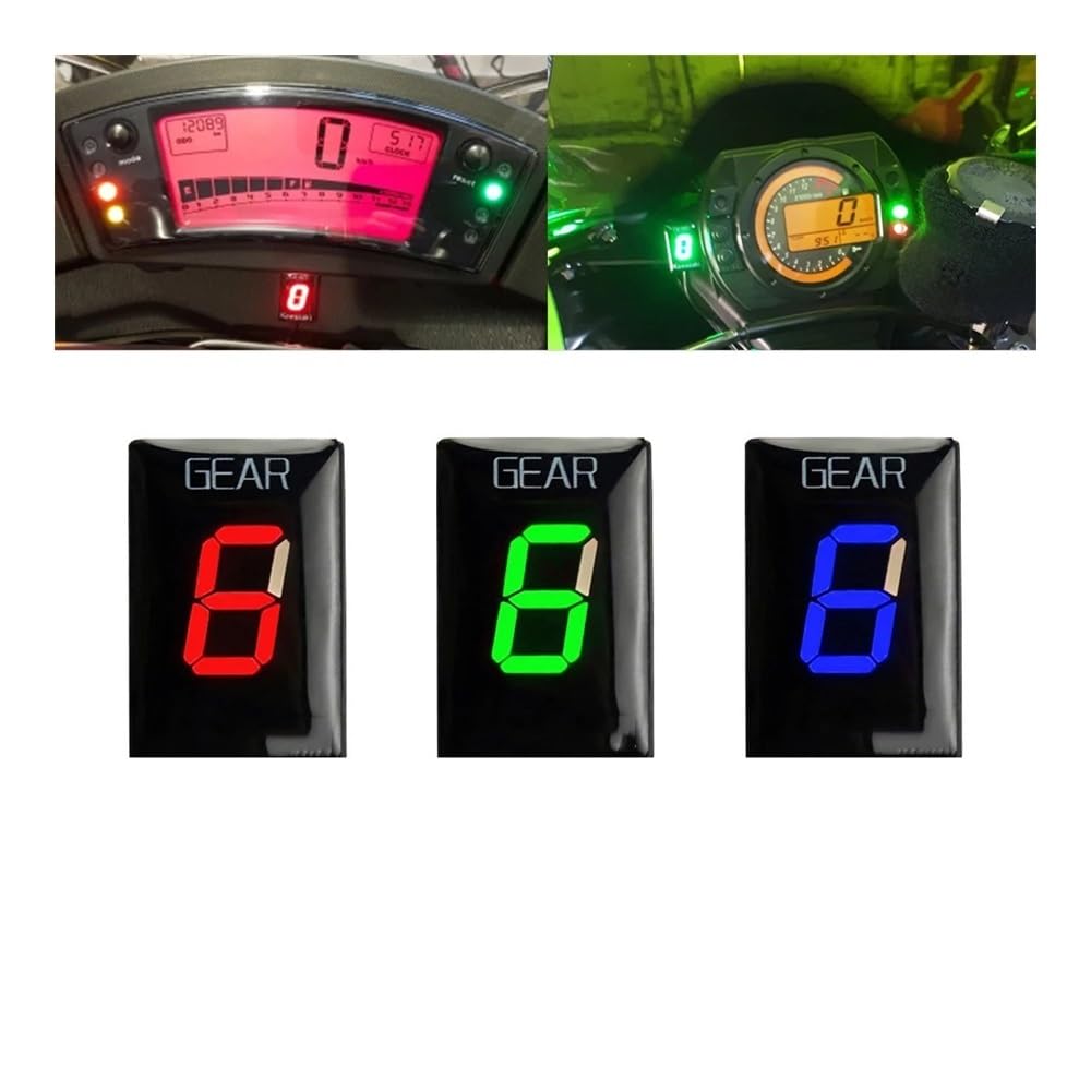 Indicador de Marcha Indicador Marchas para SU&ZUKI Motocicleta GSX1000F GSX 1000F 2019 2020 GSX 1000 F, Accesorios, Medidor De Visualización De Marchas De 1-6 Velocidades