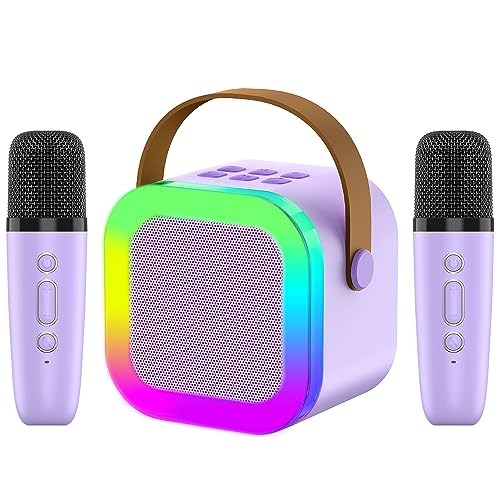 OUTUVAS Kids Karaoke Machine Toy, Ages 4-12, Christmas & Birthday Gift, Karaoke Toys for Boys & Girls