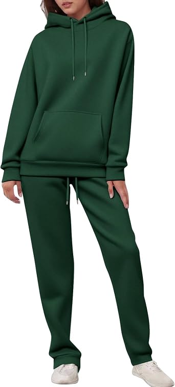 Sweatsuits Women 2 Piece Outfit Jogger Maching Set Hiking Sweat Suit Two Piece Sets Fall Trendy Clothes 2025