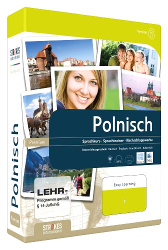 Preisvergleich Produktbild Strokes Easy Learning Polnisch 1 Version 6.0