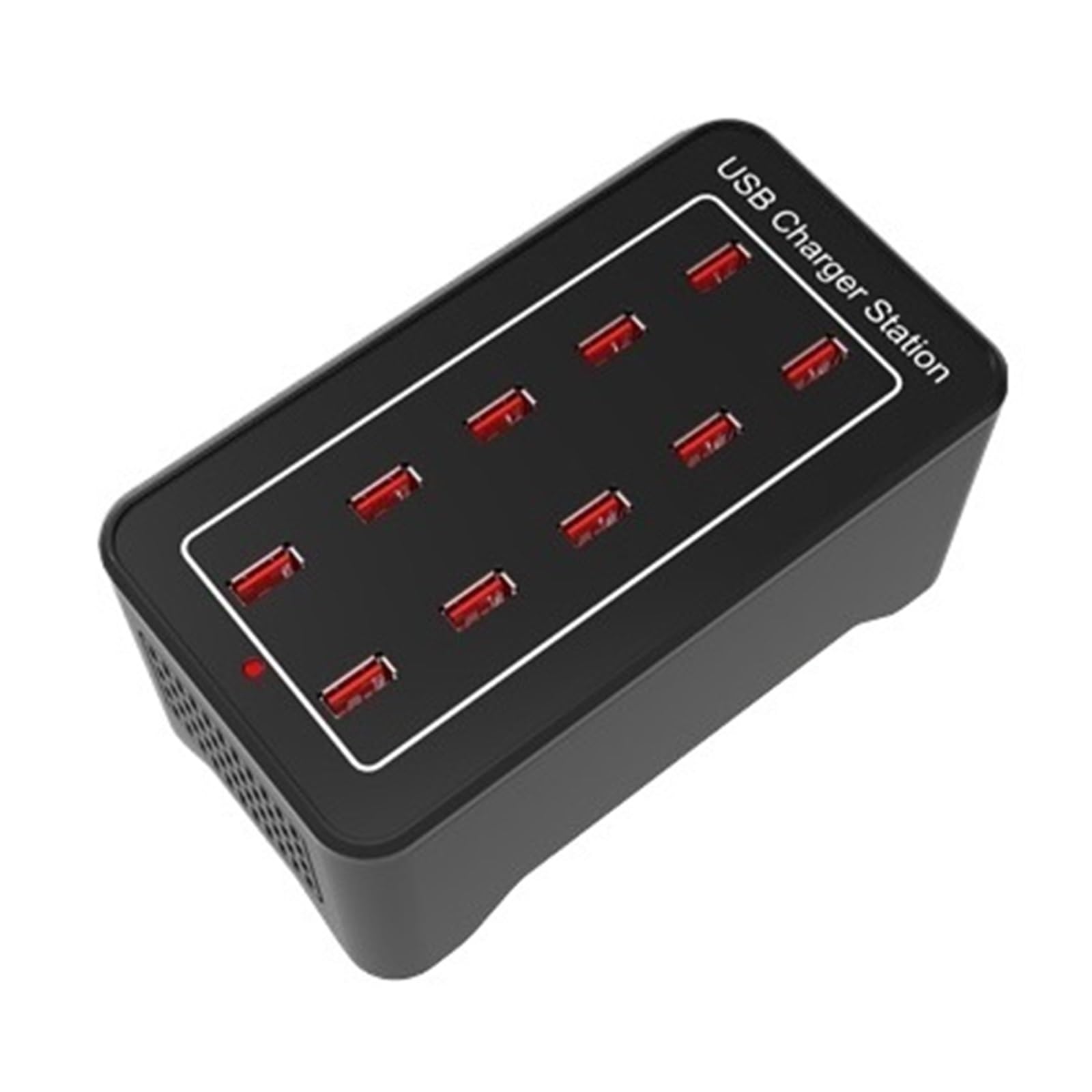 Estación de Carga USB 50/100/150 W Cargador USB 10/15/20/25/30 Puertos HUB Estación de Carga rápida de Escritorio de Pared Universal para Adaptador de Corriente de teléfono móvil (