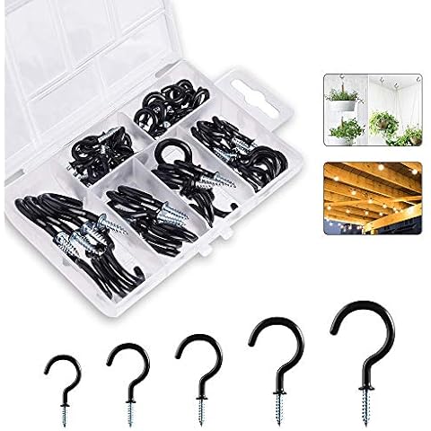 NETUME Heavy Duty Screw Hooks Set Cover