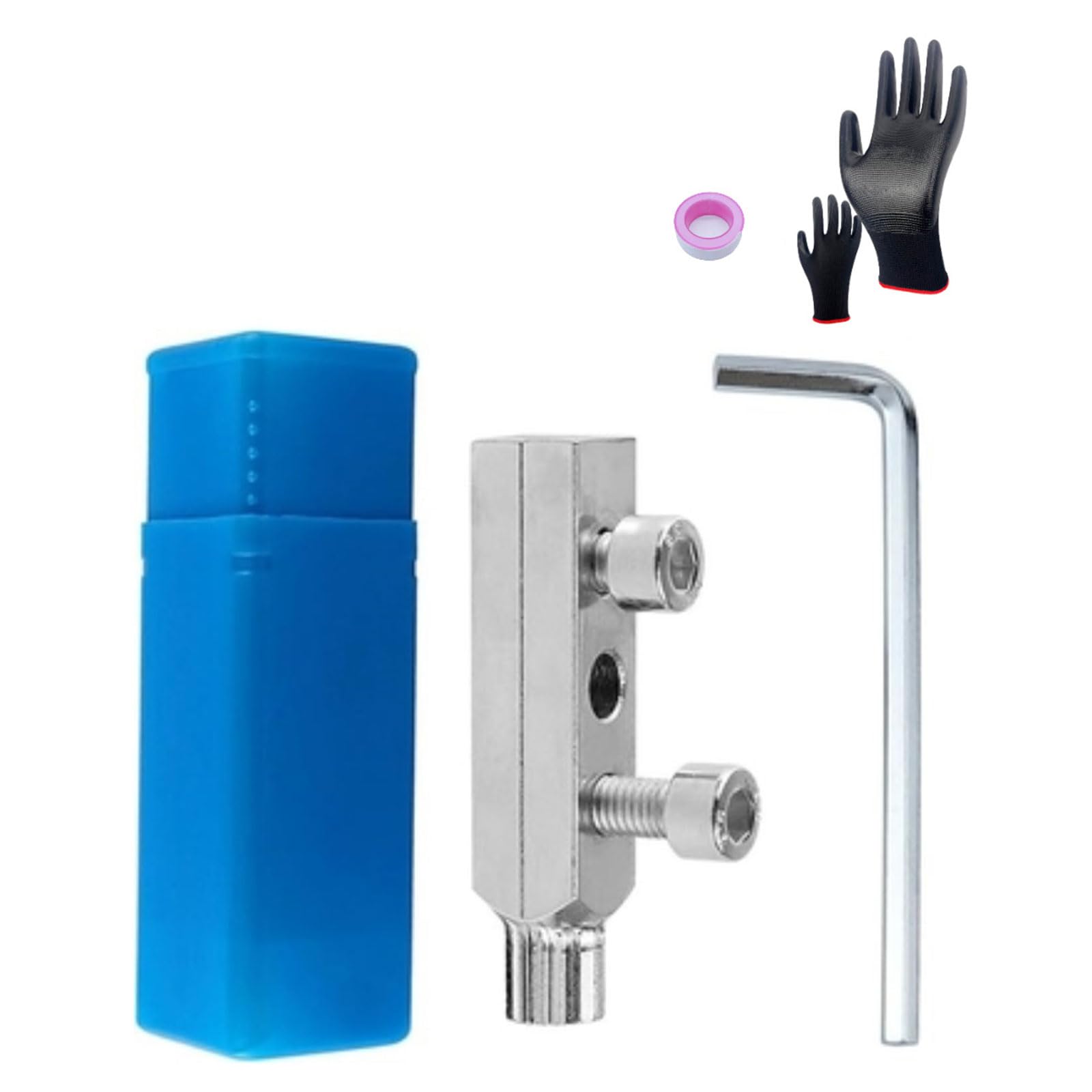 Kalttoy Sturdy Heat Treated Faucet Repair Set With Multiple Extractors Designed For Easy Removal Of Defective Components Rusted Screw Remover Tools Damaged Pipe Remover Set