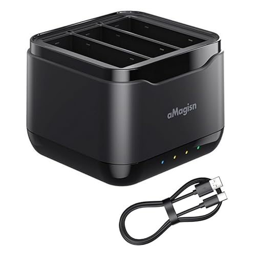 Insta360 AcePro2 対応 バッテリー 充電器キットAce Pro2 急速 チャージャー 3個バッテリ同時充電可能 (充電器*1)