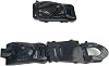 Seat Belt Clips Car-Shaped Seatbelt Adjuster, Seat Belt Stopper Car Seat Tool Make You Comfortable, Universal Seatbelt Clip for Adults/Kids/Short People to Relax Shoulder Neck, Black(2 Pack)