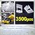 Tile Leveling System Clips Tiles Leveler Spacers Tile Clips 1/8 inch Tile Spacer 3500 Piece and 16 oz Rubber Mallet Hammer .Tile Tools Set for Professional Ceramic and Stone Installation