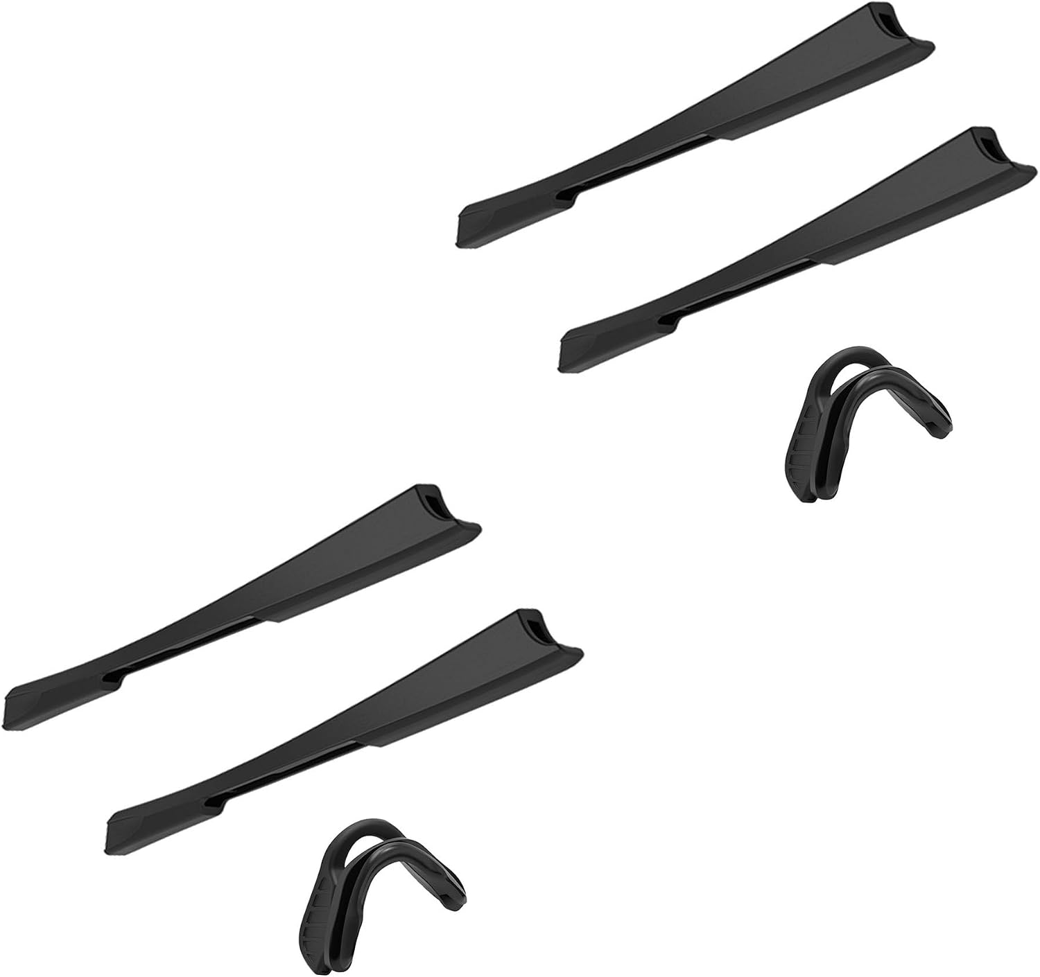 SAUCER Replacement Nose Pieces Pads & Earsocks Temple Sleeve Rubber Kit for Oakley M2 Frame | M2 Frame XL Sunglass