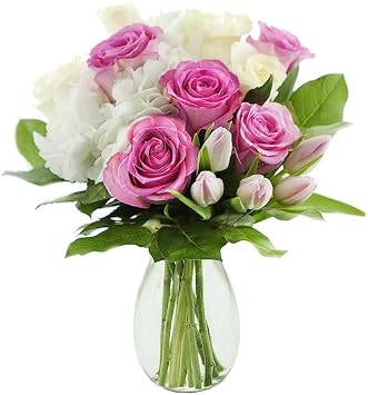 KaBloom-Mixed Bouquet Bouquet, Flowers for Valentine, Mothers Day