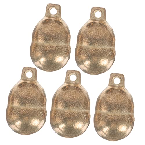Anneome 5pcs Pet Bells Dog Collar Accessories Bells Pendant Charm Sturdy Craft