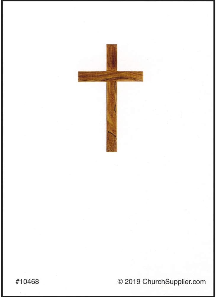 I Carry a Cross Wallet/Pocket Card (Pack of 100)