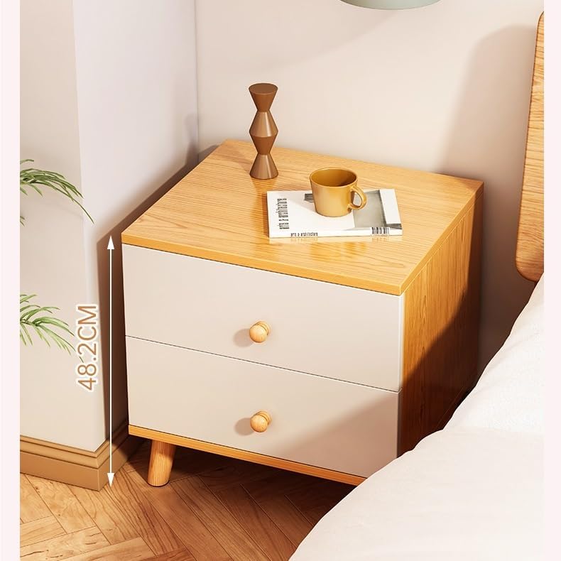 ベッドサイドテーブル 木製家庭用ベッドサイドテーブルシンプルな