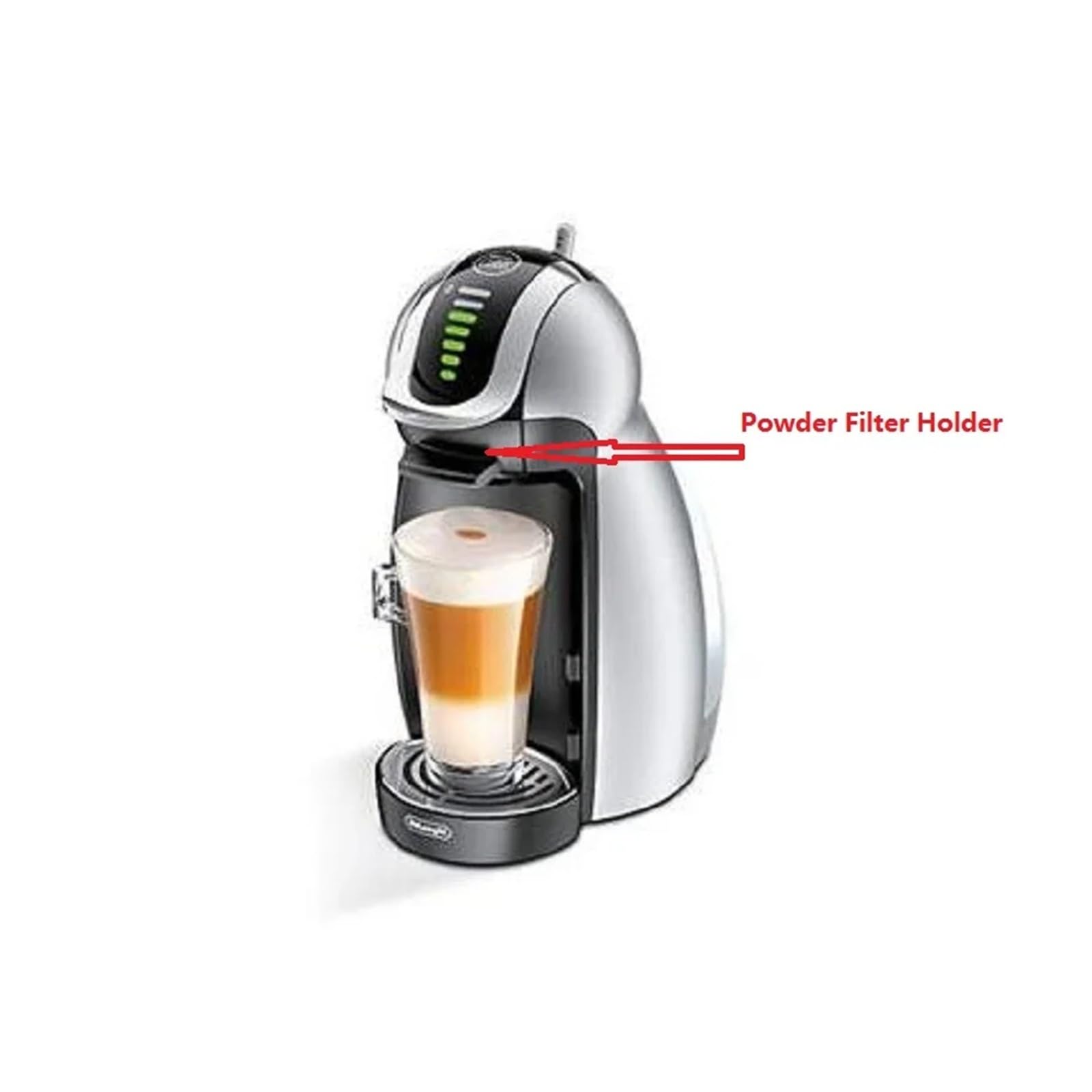 Cápsula compatible con NESCAFÉGusto EDG466/456 EDG455 9771 Accesorios para cafetera (gris) Mejora tu experiencia de preparación