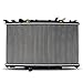 PHILTOP Core Radiator Compatible with 2002-2006 CR-V, 2003-2006 Element Transmission Oil Cooler Included