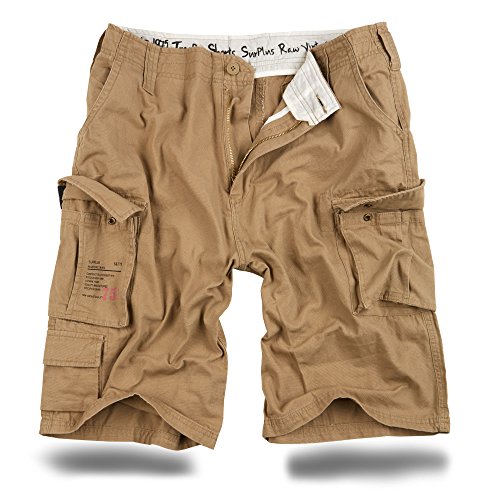Preisvergleich Produktbild Trooper Herren Cargo Shorts, Beige XL