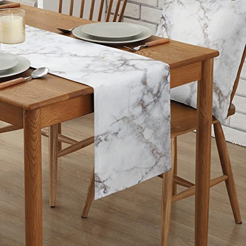 Chemin de table décoration de maison agate marbre HGCHH pour table de dîner - 5