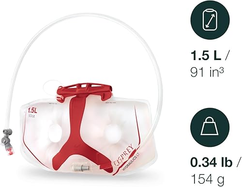 Miniatura 2 de Osprey Hydraulics LT 1.5L Depósito de agua lumbar para mochilas