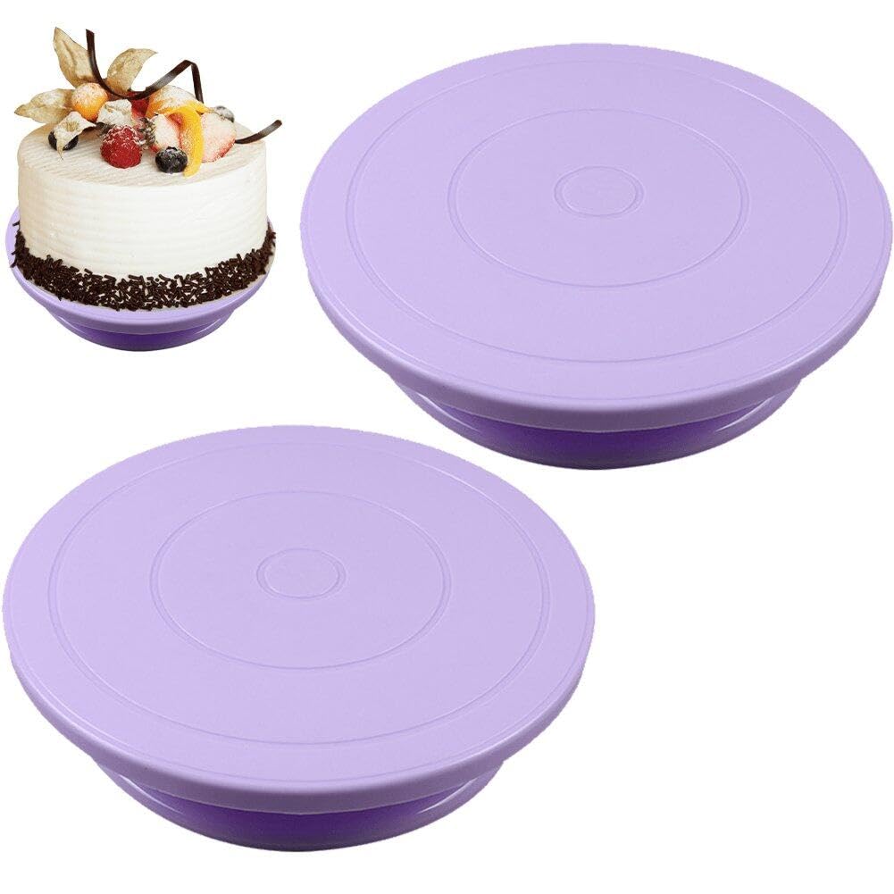 Plate-forme tournante pour cookies et gâteaux pour réussir vos décors fins
