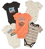 Calvin Klein Baby Boys 5 Pack Bodysuits