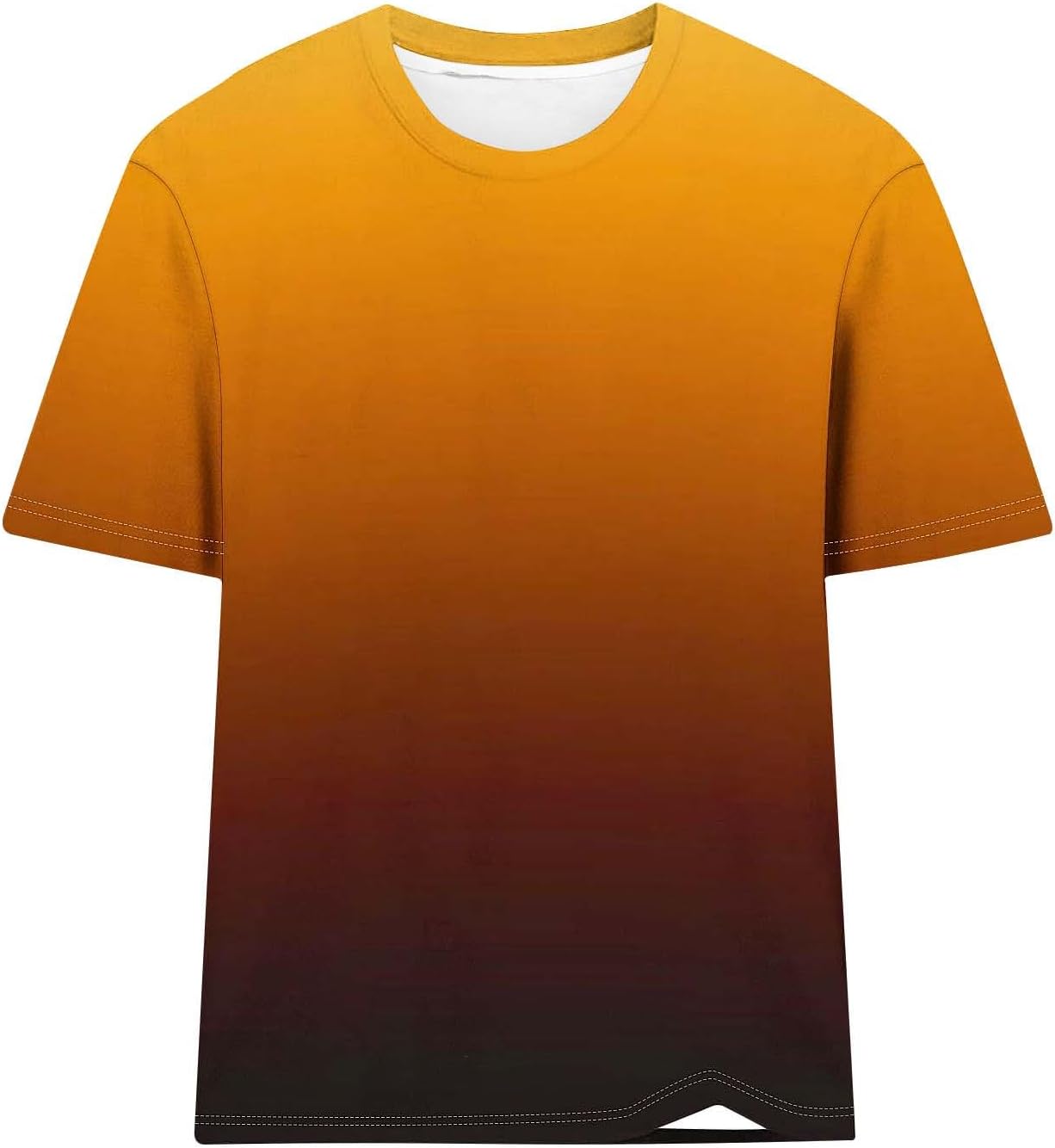 Women's Ombre Color Summer Tops Short Sleeve Tee Shirts Dressy Causal Cute Tshirts Trendy Vacation Clothes