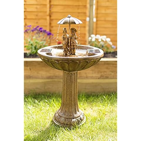 Garden Mile Solar Powered Bird Bath Fountain Cover